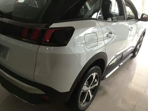 Vista 4 de Estribos compatibles con Nissan X-Trail/Rogue 2014-2019 escalones laterales 2 pedales barras de paso protector de coche