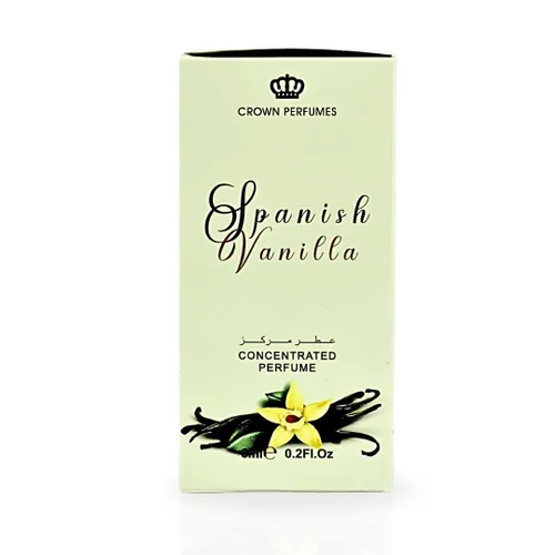 Vista 3 de Al-Rehab Spanish Vanilla - Perfume concentrado de aceite de perfume concentrado para unisex, 0.2 fl oz