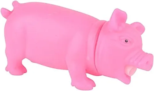 Vista 3 de Rhode Island Novelty Cerdo de resoplido rosa de 8