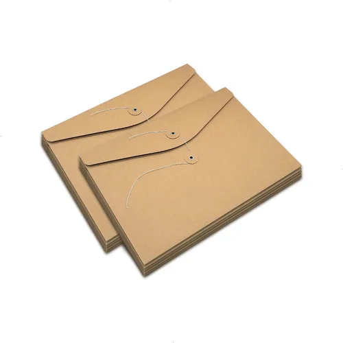 Vista 8 de Funny live 10 carpetas de archivos de papel kraft A4 para proyectos, contratos, facturas, bolsillos para documentos de reuniones, suministros