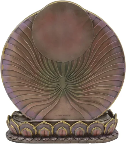 Vista 4 de Regalos y decoración Ebros Gran Avalokiteśvara Bodhisattva Avalokiteshvara en oración Estatua de meditación Budismo tibetano Escultura de compasión
