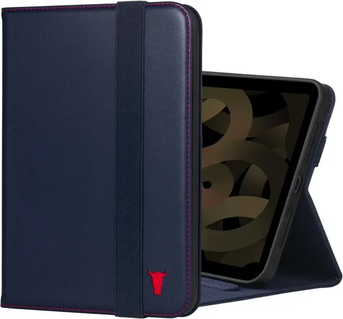 Vista 8 de TORRO Funda compatible con iPad mini 7/6 – Funda de piel auténtica para iPad mini de 7ª/6ª generación (2024/2021) con función de soporte
