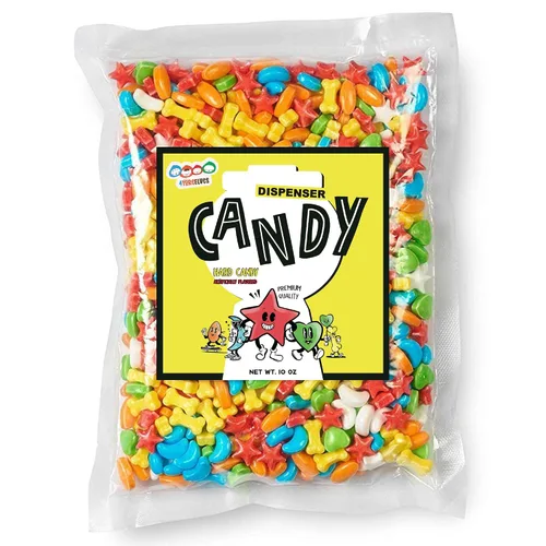 Vista 10 de Wee Winkers - 5 libras de caramelos a granel para máquina de dulces, el relleno perfecto para tu máquina de chicles, formas variadas con sabor a