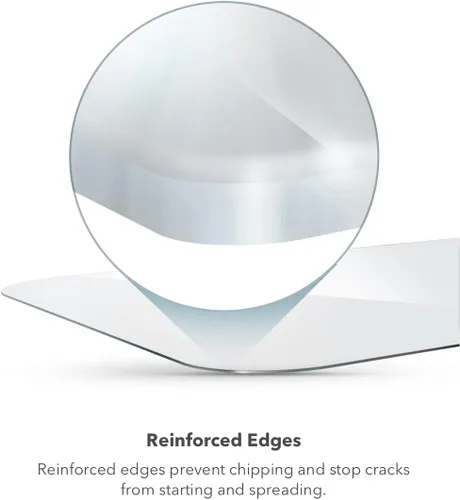 Vista 5 de ZAGG Invisible Shield Glass Elite - Protector de pantalla antirreflejos para Apple iPhone 14 Pro Max, protección contra roturas 5X, tecnología