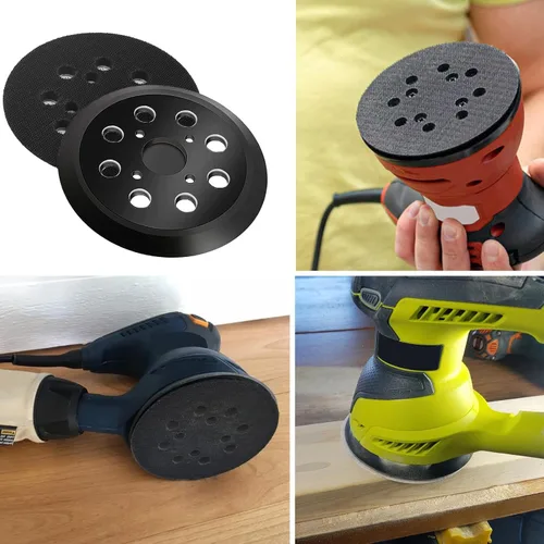 Vista 7 de Almohadilla de repuesto para lijadora de 5 pulgadas compatible con Ridgid R2600 R2601