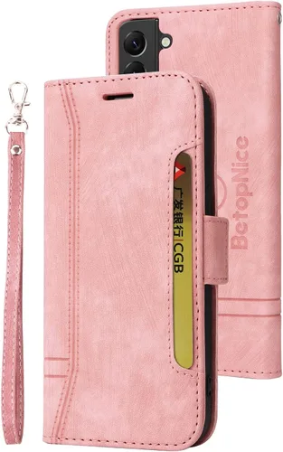 Vista 59 de Funda tipo cartera para Samsung Galaxy S20, piel sintética, con función atril, ranuras para tarjetas, funda plegable con tapa, funda protectora