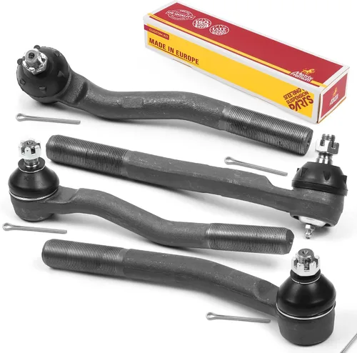 Vista 193 de Metrix Premium Chassis Parts - Kit de 4 piezas de extremos de barra de acoplamiento frontal exterior e interior compatible con Nissan Pathfinder