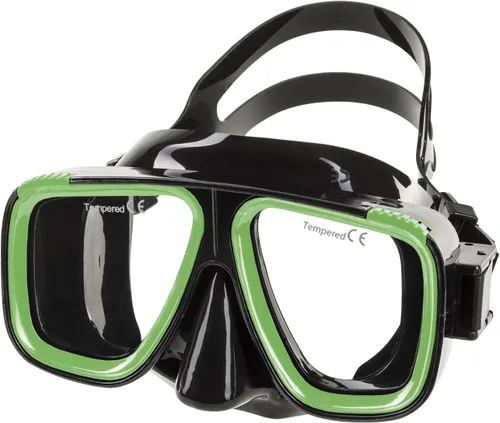 Vista 4 de IST Máscara de buceo de buceo con 2 ventanas M9 Saturn