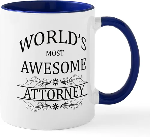 Vista 42 de CafePress Trust Me I'm A Lawyer - Taza de café