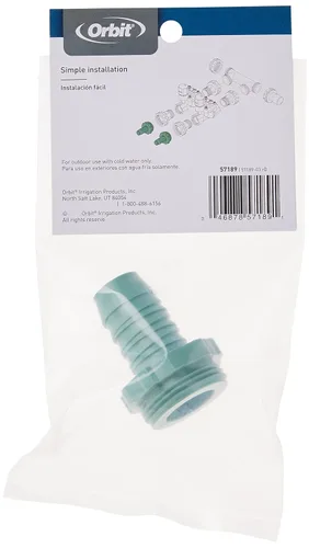 Vista 5 de Orbit 57189 Adaptador macho de polietileno de 1 pulgada para sistema de colector de válvula Orbit
