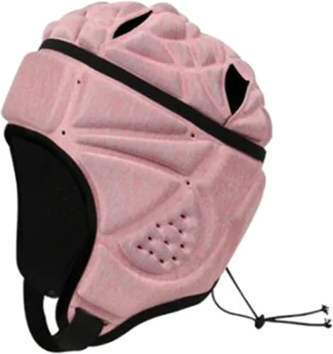Vista 9 de Casco de fútbol de carcasa suave, casco de rugby, protector de cabeza ajustable para jóvenes, niños y adultos Verde oscuro