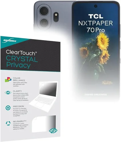 Vista 13 de BoxWave Protector de pantalla compatible con TCL NXTPAPER 70 Pro – ClearTouch Anti-Glare (2 unidades), antihuellas mate