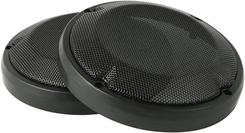 Vista 3 de TCT-MOTORPARTS Cubierta de parrilla de altavoz con tapa de alforja de 6.5 pulgadas para Harley Touring Electra Glide 1983-2023
