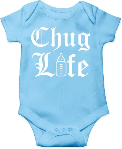 Vista 21 de AW Fashions Chug Life - Body para bebé divertido, lindo y cómodo - Ropa de moda para recién nacidos