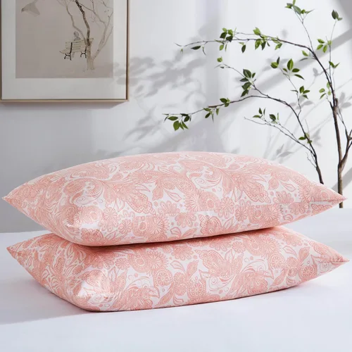 Vista 79 de Southshore Fine Linens® - Vilano® Springs - Par de fundas de almohada plisadas, color negro, estándar (Queen)