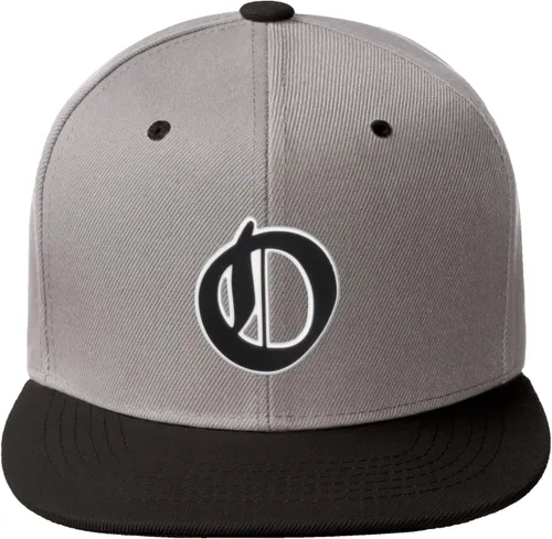 Vista 1063 de Daxton Gorra clásica con visera de billete plano con letras del alfabeto inglés antiguo de la A a la Z