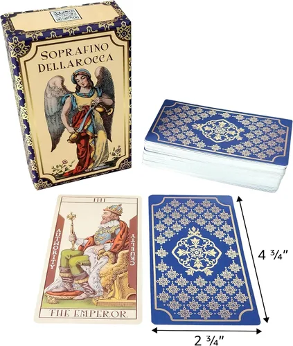 Vista 8 de Da Brigh Soprafino Dellarocca Baraja de Cartas de Tarot
