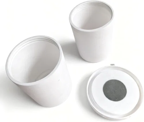 Vista 6 de Vaso portátil impreso en 3D con semillas de girasol, almacenamiento de 3.1 onzas y colector de carcasa de 1.1 onzas, soporte redondo de viaje