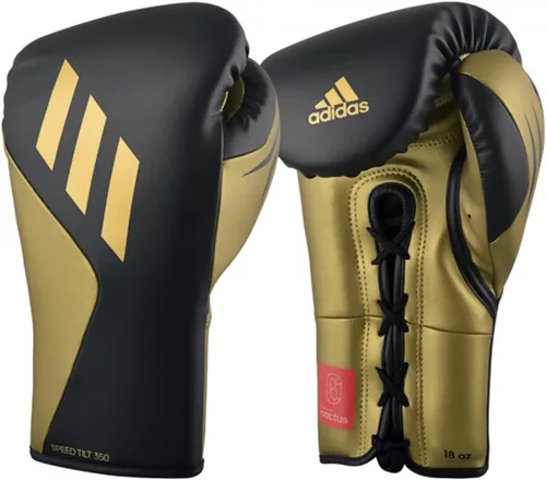 Vista 8 de adidas Tilt 350 Pro con cierre de encaje - con nueva tecnología Tilt - para hombres, mujeres, unisex - Boxeo de cuero vegano sostenible. Guantes