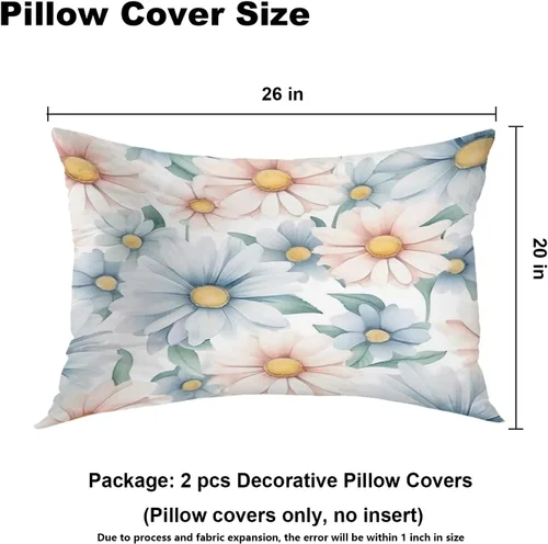 Vista 259 de Batmerry Autumn Pumpkin Templeton Throw Pillow Covers, Green Leaves Paths Forests Decorative Pillow Covers Digital Printing Blended for Couch Sofa