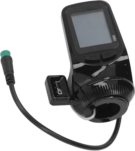 Vista 9 de Medidor de pantalla LCD eléctrico, 24 V, 36 V, 48 V, 60 V, pantalla LCD para scooter eléctrico, baja tasa de fallas, computadora con velocímetro