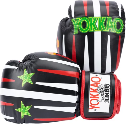 Vista 10 de YOKKAO Guantes de boxeo Muay Thai transpirables de diseño Guantes de entrenamiento y combate de cuero premium para hombres y mujeres Guantes