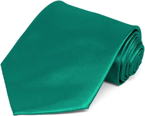 Vista 123 de tiemart Corbata de color sólido para hombre Longitud estándar