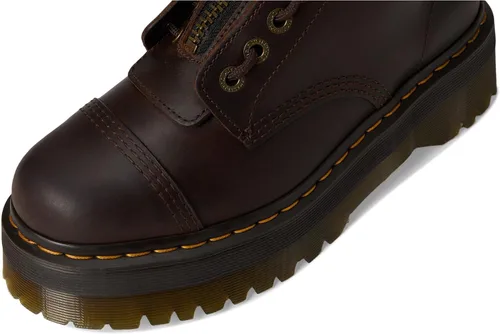 Vista 2 de Dr. Martens Botas de plataforma de cuero Sinclair unisex para adultos