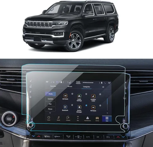Vista 38 de Protector de pantalla de coche para Ford Edge 2024 2025 2023 2022 2021 (SE/SEL/ST-Line/Titanio/ST) Accesorios Protector de pantalla de vidrio