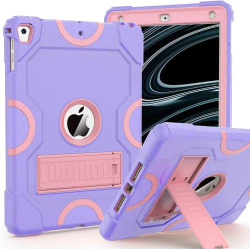Vista 17 de ZoneFoker Funda para iPad de 6ª/5ª generación (9.7 pulgadas, modelo 2018/2017), iPad Air 2 / 1ª, iPad Pro 9.7, funda protectora resistente a prueba
