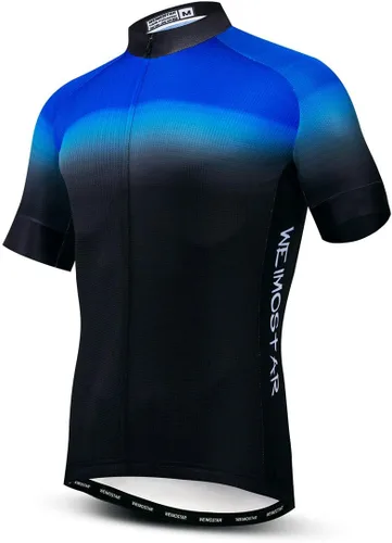 Vista 19 de Bike Jersey Hombres Ciclismo Jersey bicicleta superior transpirable ropa de verano America