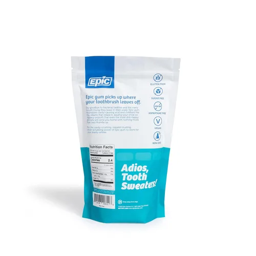 Vista 9 de Epic - Chicle globo endulzado con 100% xilitol