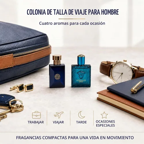 Vista 7 de Versace Set de regalo mini de 4 piezas para hombre