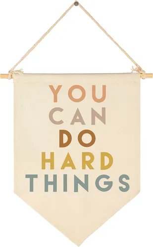 Vista 14 de Letrero de pared para aula, regalo para profesores, decoración inspiradora de vuelta a la escuela, bandera de pared con texto en inglés "Let's Root
