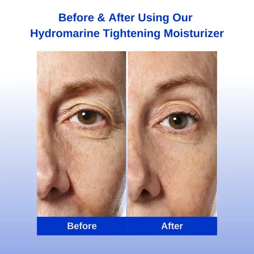 Vista 3 de michael marcus Hydromarine - Hidratante tensante – Crema facial hidratante para hombres y mujeres – Fórmula a base de plantas que apoya la firmeza
