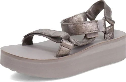 Vista 15 de Sandalia Teva de plataforma universal para mujer Balance Oliva Quemada