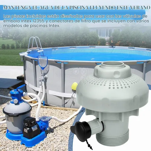 Vista 8 de Boquilla de aire de entrada grande 12355 compatible con bombas de piscina 1 Paquete