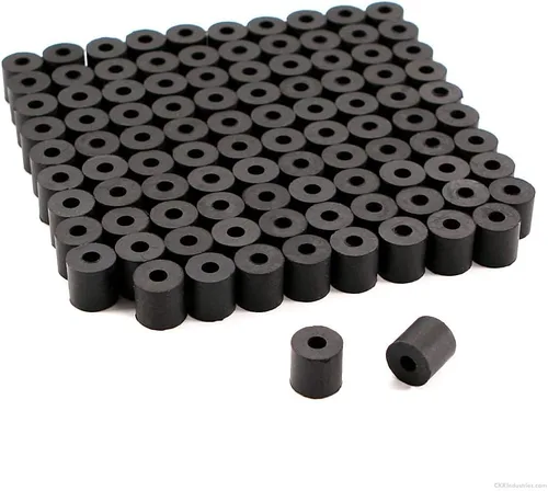 Vista 7 de Arandelas de goma EPDM negras – varios tamaños para postes de montaje de accesorios y retención de funda Kydex