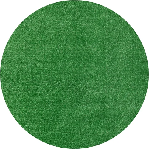 Vista 8 de Garland Rug Alfombra de césped artificial de 5 pies x 8 pies, grande para interiores/exteriores, color negro - Negro exuberante, duradera y de bajo