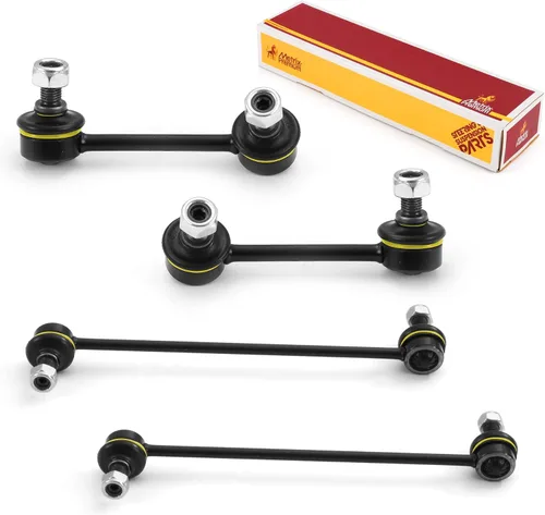 Vista 138 de Metrix Premium Chassis Parts - Kit de 4 piezas de barra estabilizadora delantera y trasera con enlace de extremo de barra estabilizadora para Ford