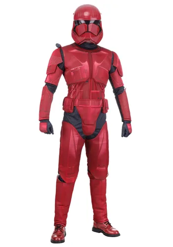 Vista 2 de Disfraz Deluxe de Trooper Sith para Hombre de Star Wars Multicolor