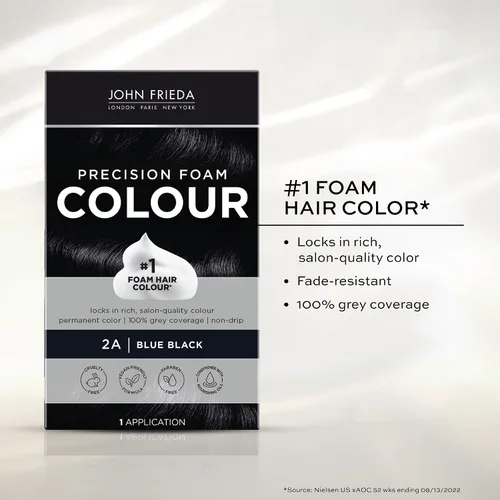 Vista 5 de Espuma de color John Frieda, precisión