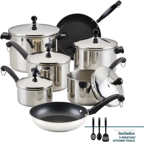 Vista 93 de Farberware Olla clásica de vapor hecha en acero inoxidable, 3 qt.
