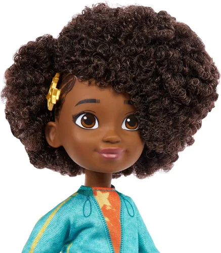 Vista 4 de Mattel Muñeca Karma's World Karma Grant con accesorio para micrófono
