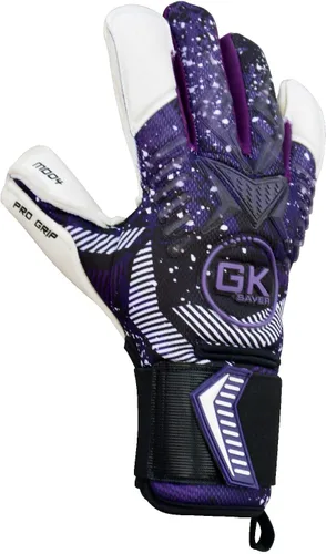 Vista 5 de GK Saver Guantes de portero de fútbol Modesty Guantes de portero profesionales, talla 6 a 11, guantes salvadores extraíbles