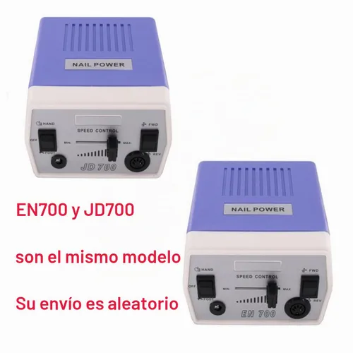Vista 7 de Máquina eléctrica de taladro de uñas JD700 35W Nail Art Equipment Accesorio Nail File Tools