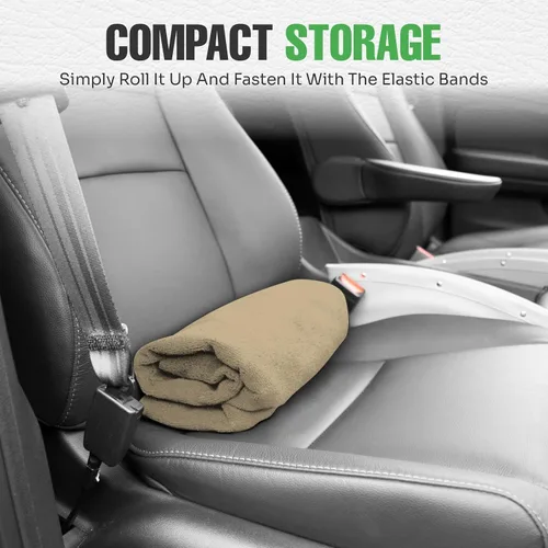 Vista 8 de lebogner Funda impermeable para asiento de automóvil que suda para después del gimnasio, correr, nadar, playa y senderismo, ajuste universal