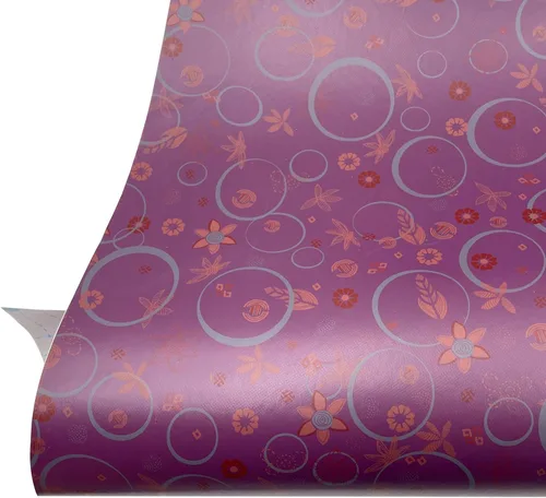 Vista 3 de Yifely Peel & Stick - Revestimiento de cajón extraíble para cubrir estantes de armarios antiguos de apartamentos, anillo morado, 17.7 pulgadas por