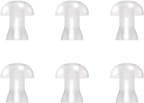 Vista 7 de Banglijian Accesorios para audífonos 6 tapones para oídos (0.31 pulgadas de diámetro, 0.51 pulgadas de altura) para tubo grueso para modelos 201