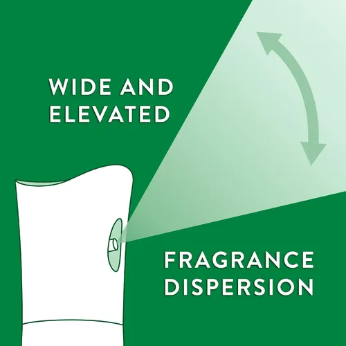 Vista 4 de Air Wick Life Scents - Ambientador automático en aerosol, delicias de verano con flores blancas, aroma a melón y vainilla, 6.17 onzas (paquete de 3)